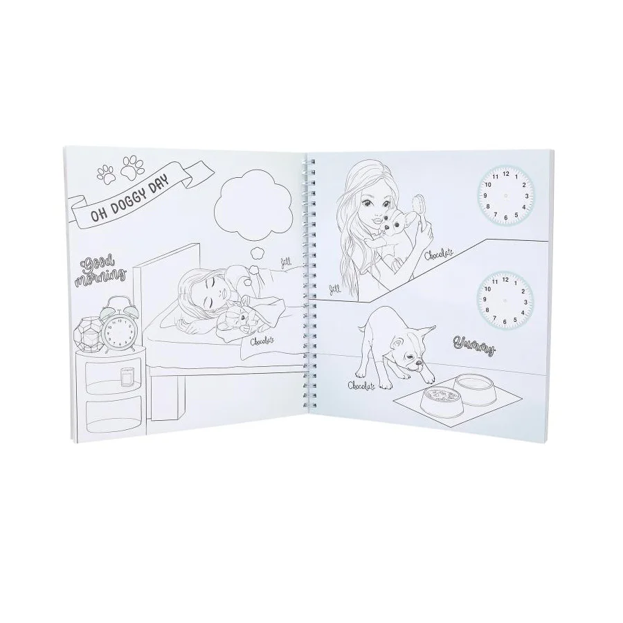 TOPModel Doggy Aktivitets- og Malebog