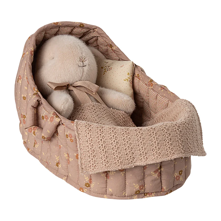 Maileg Babylift, Stor - Rosa