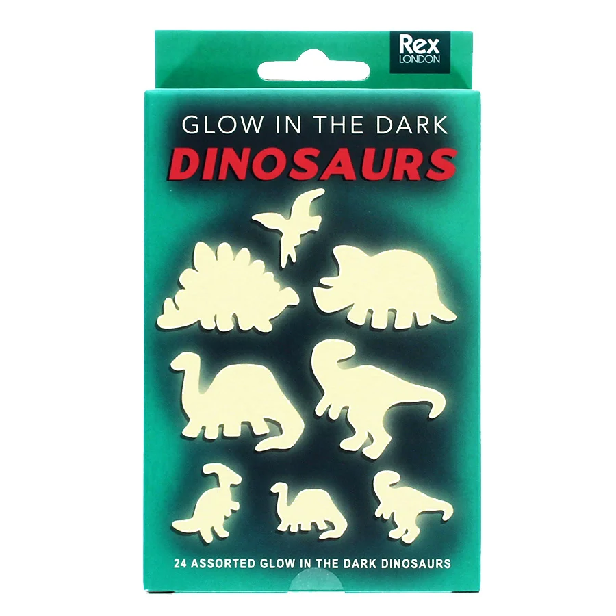 Selvlysende Wallstickers, Dino