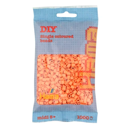 Hama Midi Perlen 1000 Stück, hell apricot - frv 105