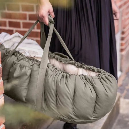 Sebra 3-i-1 Babynest, dark olive