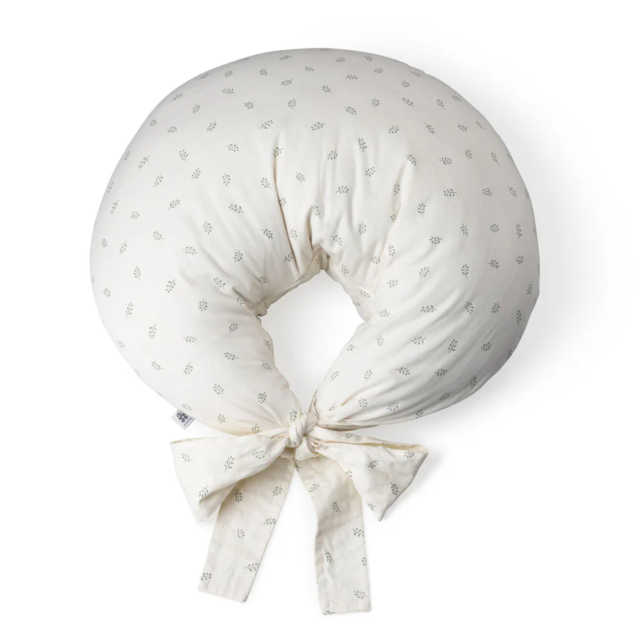 Sebra Stillkissen Bio-Baumwolle, sophora leaves