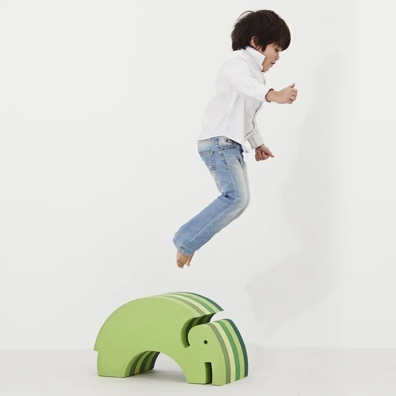 bObles elefant, marmor - lys rosa