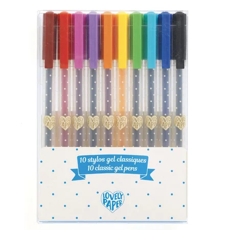 Djeco 10 Gelstifte, klassisch