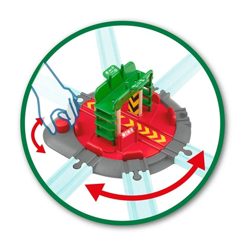 BRIO drejeskive og figur