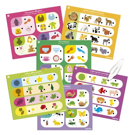 Jumbo Electro Lærespil Med Lyspen - Former Og Farver