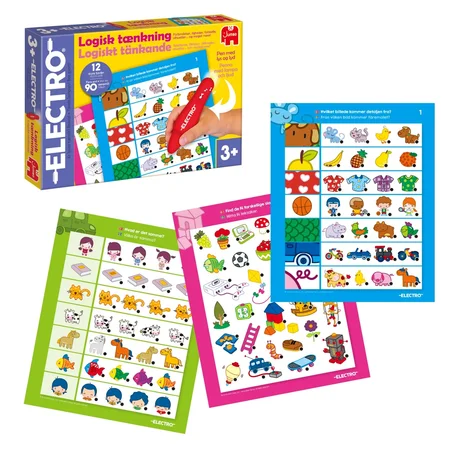 Jumbo Electro Lærespil Med Lyspen - Logisk Tænkning