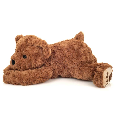 Teddy Hermann liegender Bär braun, 40 cm