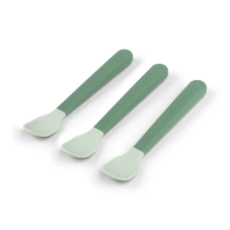 Foodie Easy-Grib 3-Pack Baby-Löffel, green, Done by Deer 