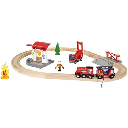 BRIO togbane, brandmandssæt