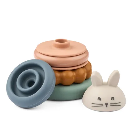 Liewood Donata Silikon Stapelturm, Sandy Multi Mix