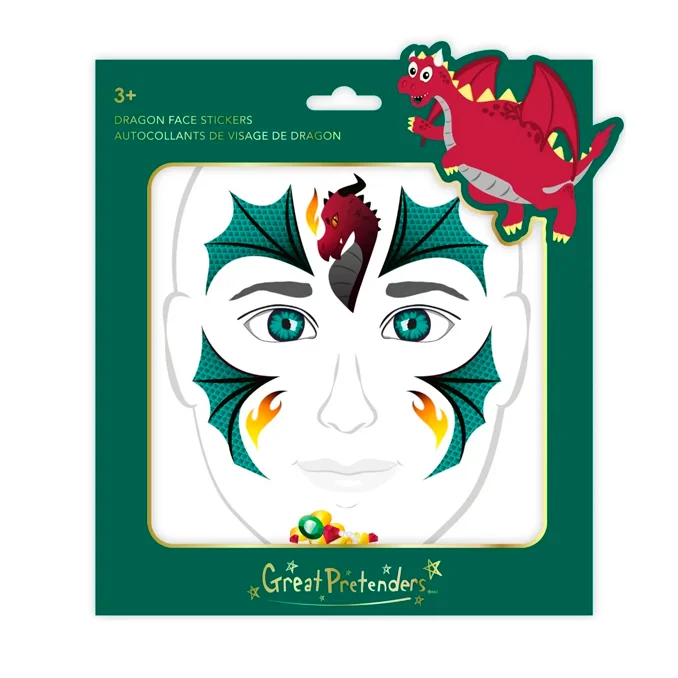 Great Pretenders Drachen-Gesichtssticker