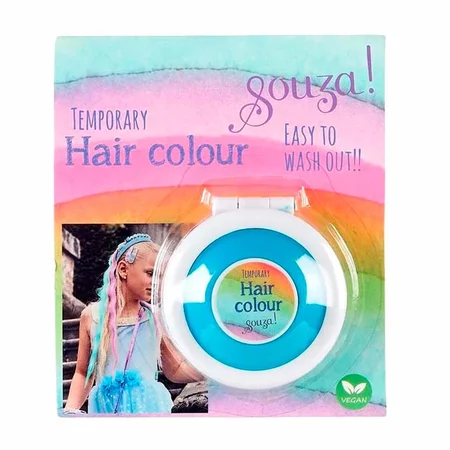 Souza heraus waschbare Haarfärbekreide, aqua