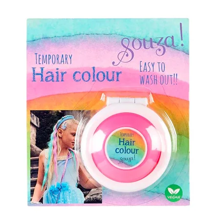 Souza Heraus waschbare Haarfärbekreide, fuchsia