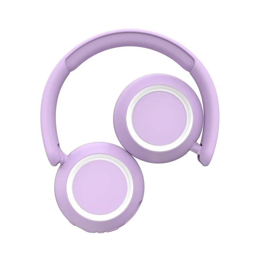 Lalarma Kabellose Kopfhörer mit Licht, lila