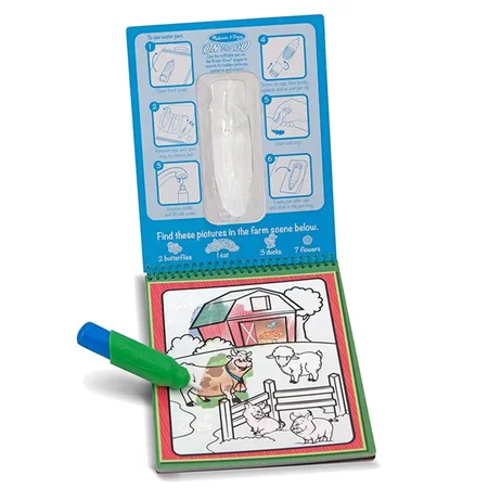 Melissa and Doug Water Wow, Tiere