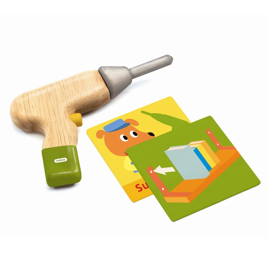 Djeco Werkzeugkoffer, Super Bricolo