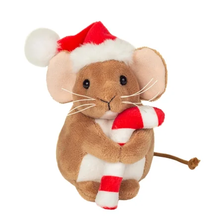 Teddy Hermann Julemus med Bismarck Stok, 11 cm