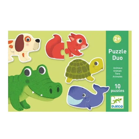 Djeco Lernpuzzle, Tiere