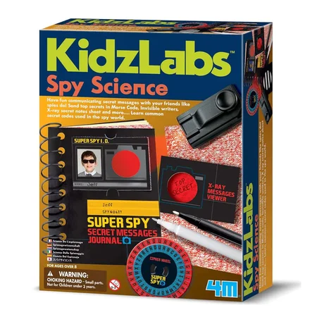 4M KidzLabs eksperiment legetøj, Spion videnskab