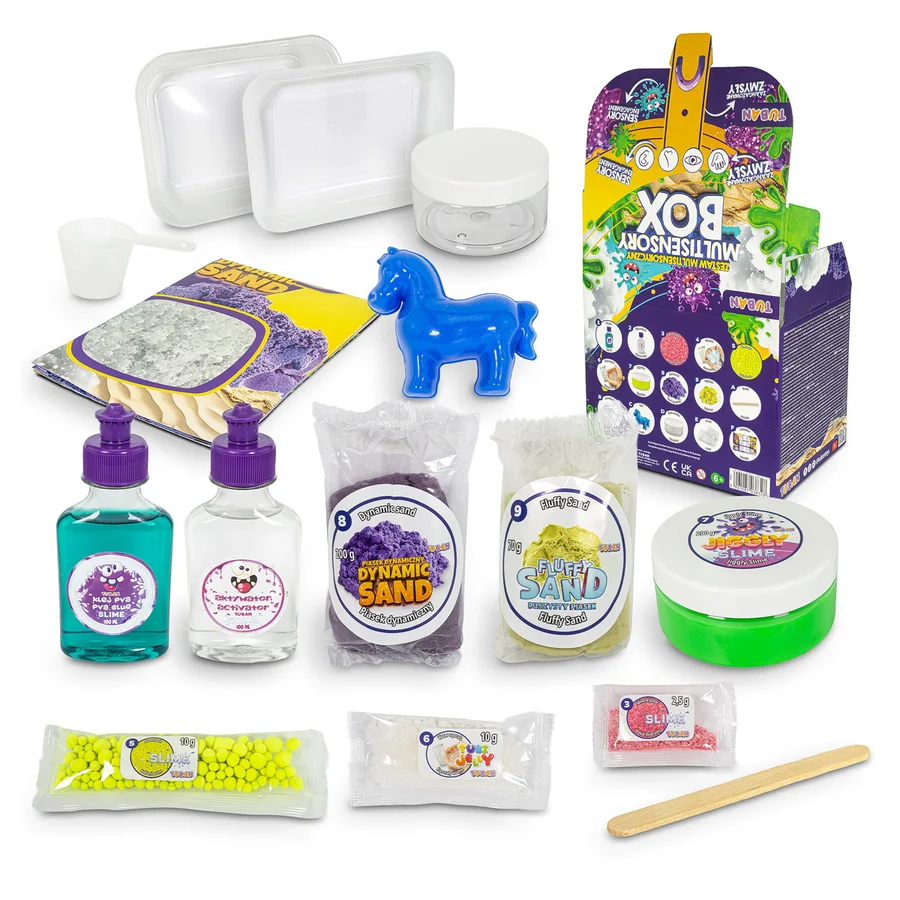 Multisensorische Box – Sinnes- und Kreativmaterialien