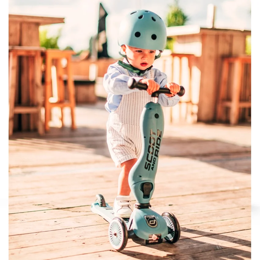 Scoot and Ride 2-i-1 løbehjul, Highway Kick 1 - steel