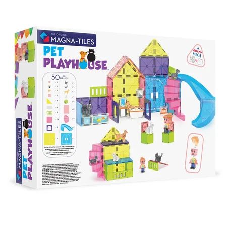 Magna-Tiles Haustier-Spielplatz, 50 Teile