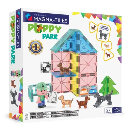 Magna-Tiles Hundetagesstätte, 27 Teile