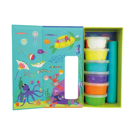 Floss & Rock selvhærdende ler, ocean