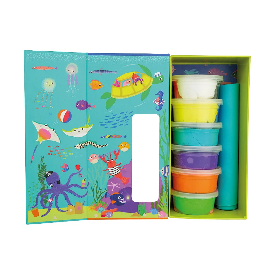 Floss & Rock selvhærdende ler, ocean