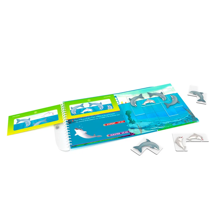 SmartGames Magnetic Travel, Flippin Dolphins