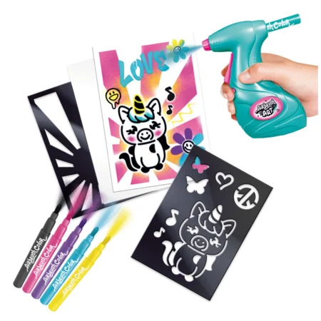 Airbrush Art Mini Poster Set