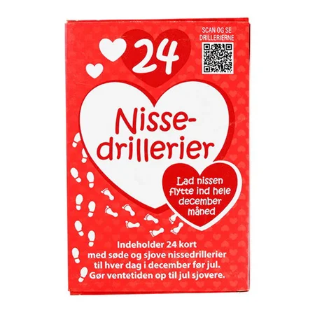 24 Kort Med Nissedrillerier