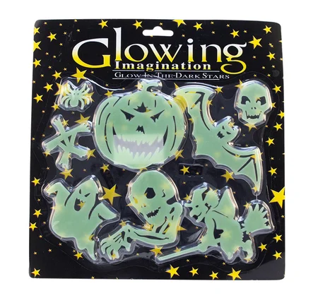 Halloween SFensteraufkleber, selbstleuchtend