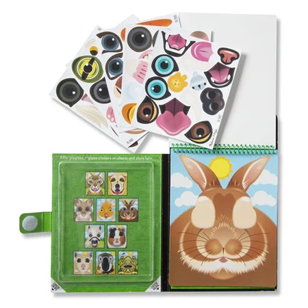 Melissa and Doug reusable sticker, Kæledyr
