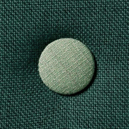 by KlipKlap 3 Fold sofa XL soft, dyb grøn med lys grøn knap