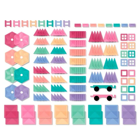 Connetix Pastell Mega Set - 202 Teile