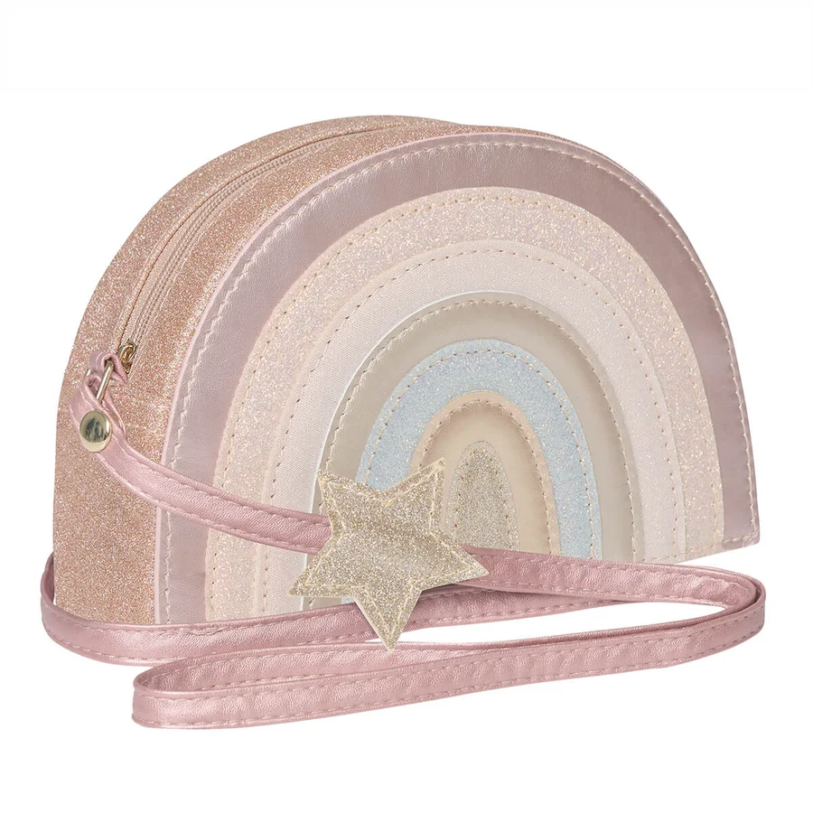Mimi & Lula Umhängetasche, Pink Rainbow