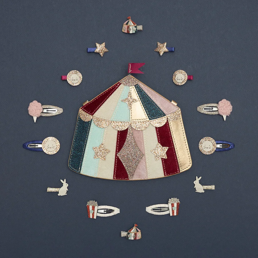 Mimi & Lula Tasche mit Riemen, Tent Circus
