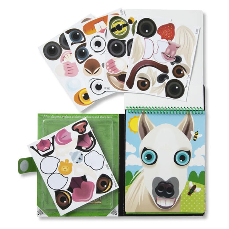 Melissa and Doug reusable sticker, Kæledyr