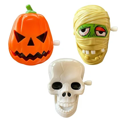 Hüpfender Aufzieh-Totenkopf, verschiedene Varianten