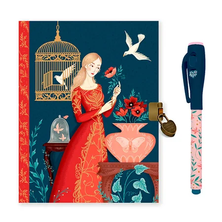 Djeco Tagebuch mit Schloss & Magic Pen - Lisa