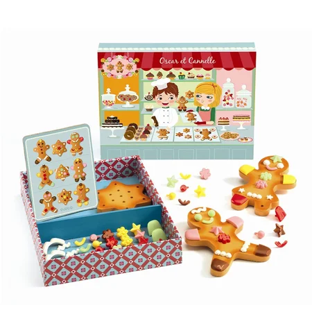  Djeco Spiellebensmittel – Oscar & Cannelle: Lebkuchenmännchen