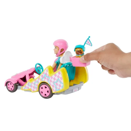 Barbie Stacie-dukke og gokart