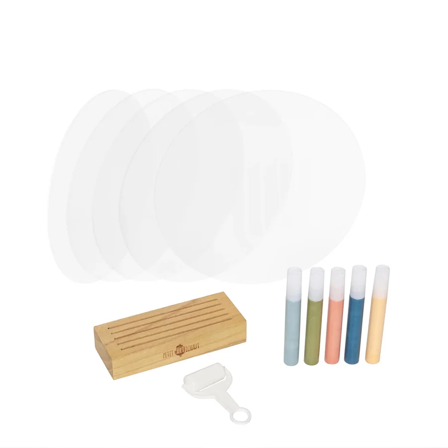 Petit Artichaut Handabdruck-Set Familienfarben