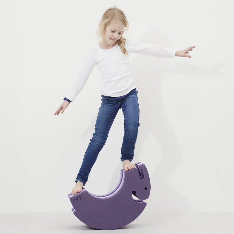 bObles elefant, marmor - lys rosa