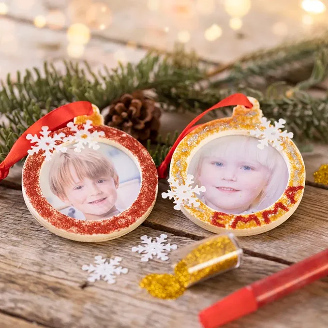 Creativ Company Mini DIY Kit Weihnachtsdeko Rahmen