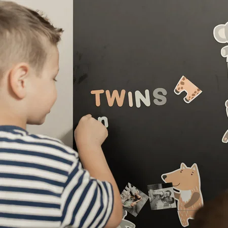 Ferflex® Magnetiske Bogstaver 125 stk - Caramel Blue