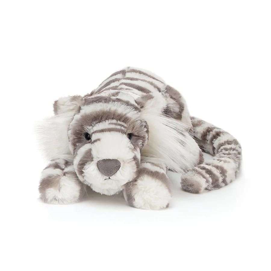 Jellycat bamse, Sacha Snetiger - 29 cm