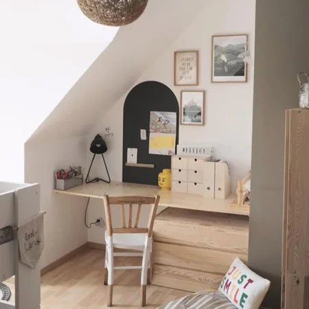 Ferflex® Round Top Magnetische Tapetenwand - 1 m x 58 cm, Schwarz